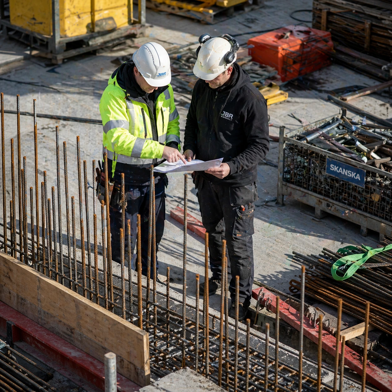 Byggprojekt där fuktsäkerhet och kvalitetskontroll följs upp
